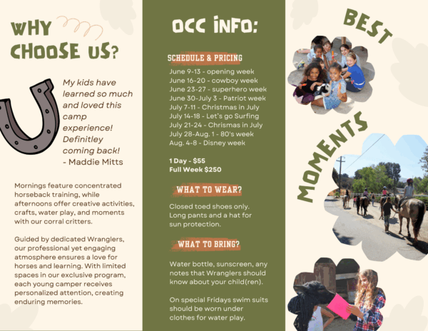 Summer Camp - Week Booking